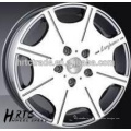 HRTC cromo rueda de alambre 17 * 9,0 pulgadas negro cubre borde de rueda mag